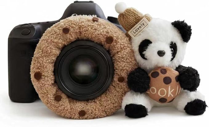 Shutter Hugger, Handmade Panda Camera Lens Stand, Stretchy Camera Buddies for Baby & Pet Posing by Unknown