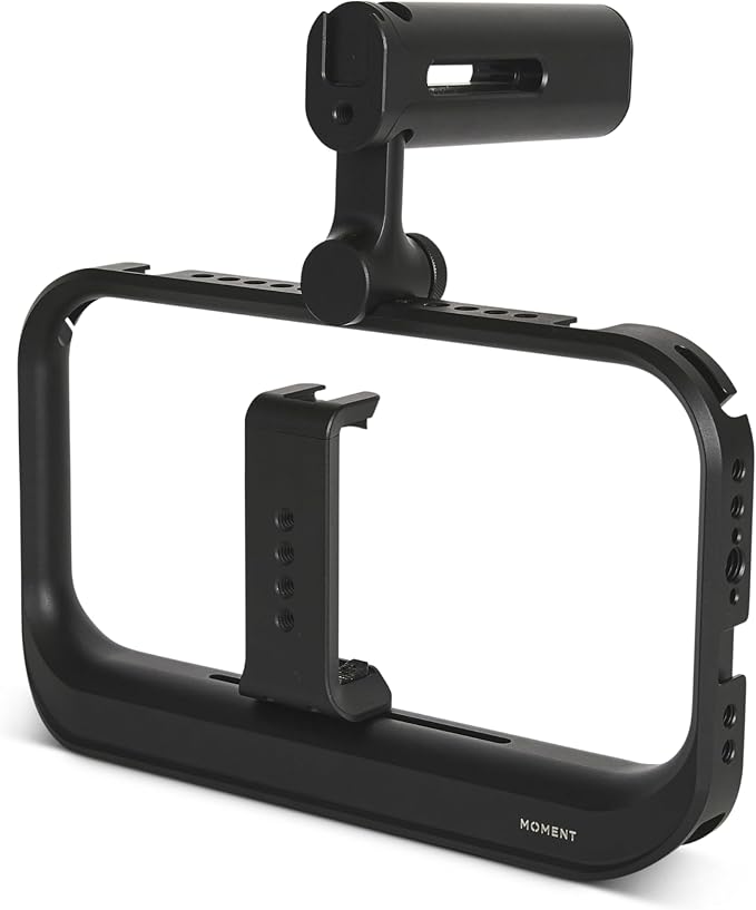 Moment SuperCage Professional Mobile Filmmaking Rig | Cold Shoe Mounts, ¼"-20 Threads, Accessory Compatibility, Durable Aluminum Camera Cage - Image 4