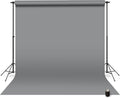 Denny Mfg Seamless Paper Backdrop for Photoshoot, Medium Grey, 53in x 36ft | Photoshoot backdrop, Matte Finish for Portraits, Product Photos and Video Shoots, with Free Roll Gaffer Tape (2 in x 13 ft) by DennyManufacturing
