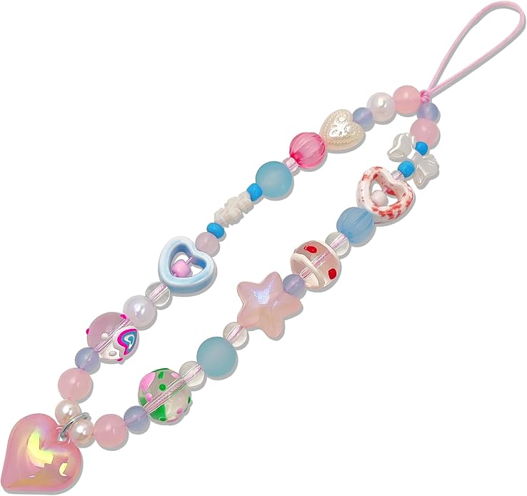 cioatu Phone Charms Cute Cherry Butterfly Cell Phone Lanyard Strap Wrist Strap for Bag Airpods Camera Pendants Decor by Unknown