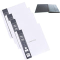Kiera Grace 400-Pocket Jocelyn Simple & Classic Photo Album For Home & Office With CD Storage Pocket, 13.19”L x 12.01"W x 1.5“H To Display 400-4" x 6" Pictures, 6 Pieces, White by KieraGrace