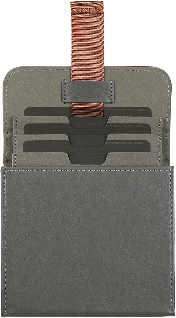 SIOTI Camera 100 * 100mm Square Filter Case 3 Pockets, Leather Filter Pouch, Compatible with 100mm*100mm Square ND/GND/Colorful Filter by SIOTI