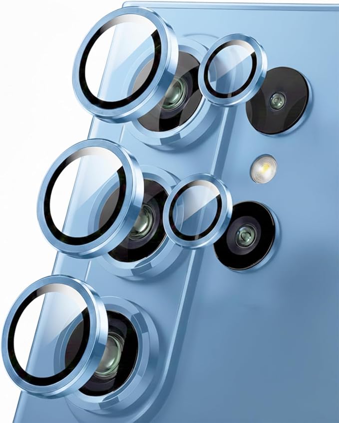 2 Pack for Samsung Galaxy S26 Ultra Camera Lens Protector,9H Tempered Glass Lens Screen Protector,Ultra HD Anti Scratch Camera Cover for Galaxy S 26 Ultra 2026,Blue by Unknown