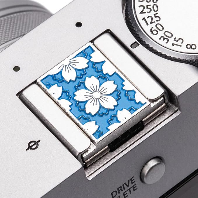 Camera Metal Hot Shoe Cover for FUJIFILM X100VI X100V XPro3 XPro2 XPro1 X-T4 X-T3 X-T50 X-T30 for NikonZF Z5 Z6 for Canon (Blue-Hot Shoe Cover) - Image 4