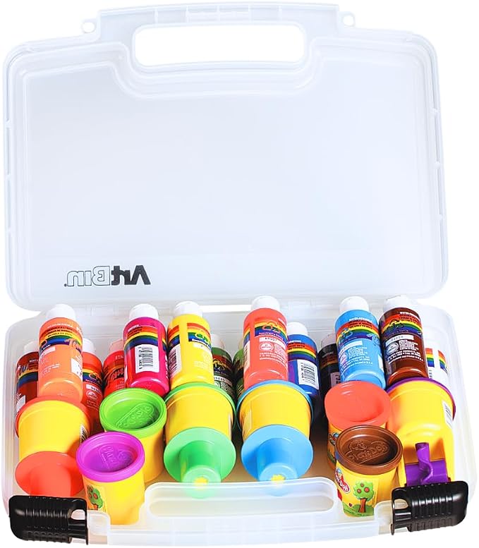 ArtBin 14-Inch Quick View Lockable Carrying Case, Clear - Image 7