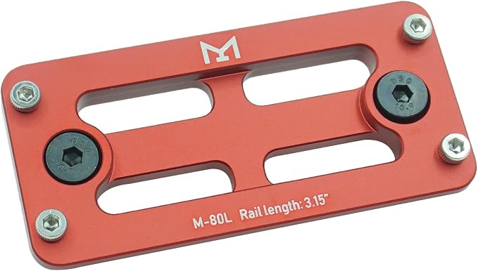 MLOK Arca Rail Tripod Ballhead-Bog Quick Release Plate,for RRS Dovetail by LYHgogo