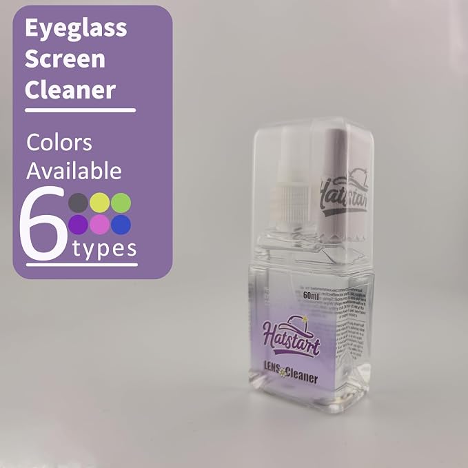 Phone Touch Screen Cleaner Mist Spray and Wipe, Hatstart Pristine Eyeglass Cleaning Kit for TV Laptop Computer Tablet PC LCD Flat Screens Car Display, Compatible with iPhone iPad MacBook Pro, Purple - Image 6