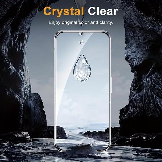 XDesign 3+3 Pack for Google Pixel 10 Pro Screen Protector 6.3 inch, 3 Pack Tempered Glass Screen Protector&3 Pack Camera Lens Protector - Image 6