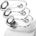 JETech Camera Lens Protector for iPhone Air, Clear, 3-Pack | 9H Tempered Glass, HD Clear, Anti-Scratch Protection, Night Shot Compatible, Case-Friendly by JETech