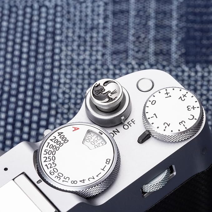 Camera Shutter Button Compatible with FUJIFILM X100VI XT5 XT4 XT3 XT20 XT30 X50 XT200 XPRO2 Soft Release Button for Leica (Taichi Cat) - Image 7