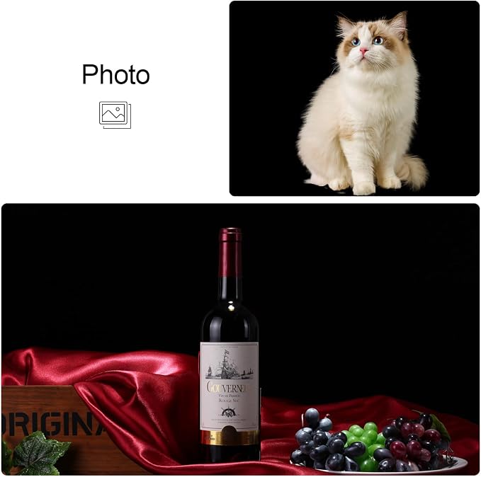 BEIYANG 3.3x5 FT Black Velvet Backdrop for Photography,Ultra Black Background Screen for Portrait, Product,Video Shooting, Non-Reflective Photography Backdrops Cloth for Studio,Party,Decoration - Image 6