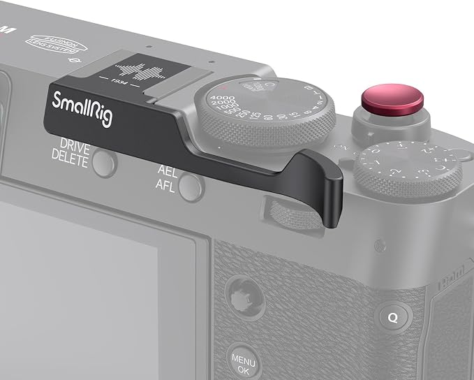SmallRig Thumb Grip with Hot Shoe Cover for FUJIFILM X100VI / X100V (Black) - 4559 - Image 9