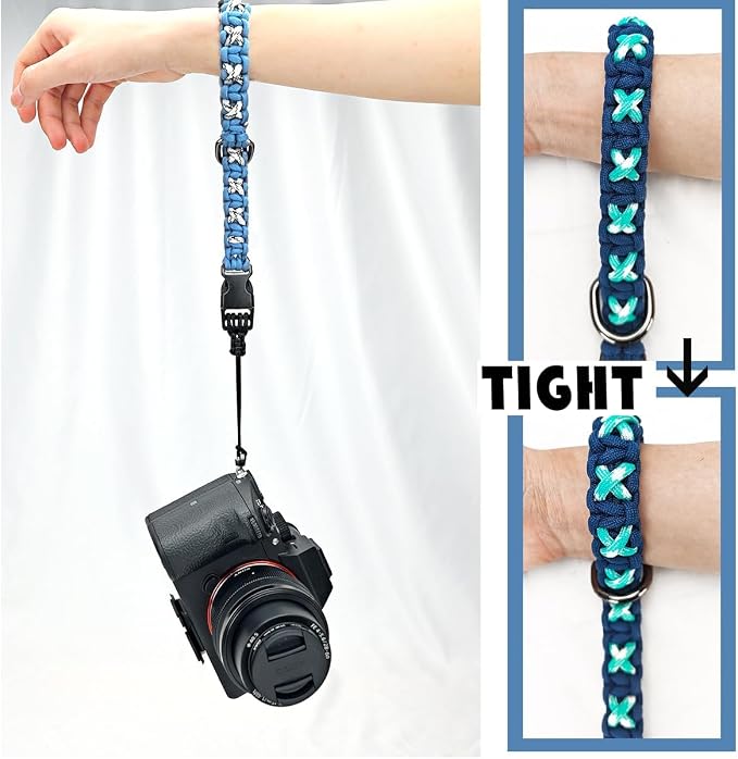 VICHUNHO Camera Wrist Strap, Secure & Adjustable DSLR Camera Hand Strap, Sling, Lanyard, Accessories - Image 5