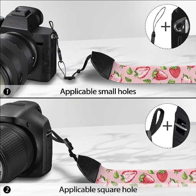 Coldinair Black Adjustable Camera Strap Universal Neck & Shoulder Soft Padded Strap for All DSLR Cameras,Binoculars - Image 5