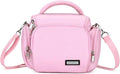 G-raphy Camera Bag Case Pink Small Photography Bags DSLR SLR MIRRORLESS BAG with Removal Straps by G-raphy