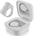 Fingertip Bluetooth Remote Control TIK TOK Wireless Page Turner TYUOBOX Camera Remote Shutter Selfie Button Controller with Charging Case for iPhone Android Ipad Cell Phone (White) by TYUOBOX