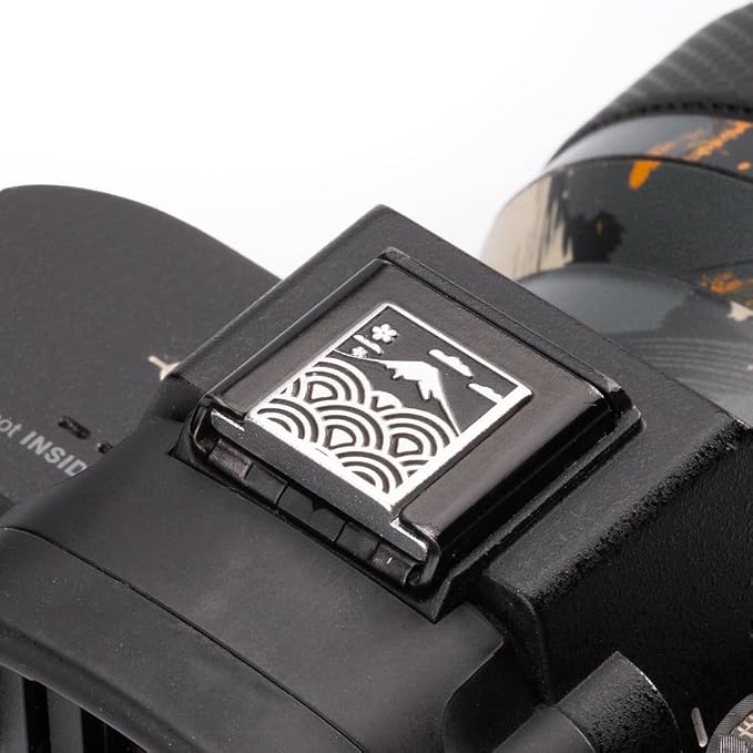 Sea Wave Fuji Pattern Camera Metal Hot Shoe Cover for Sony A1 A7C A7CR A7CII A7R A7M2 A7M3 ZV-E10 II ZV-1II (Aluminum Alloy-for Sony) - Image 2