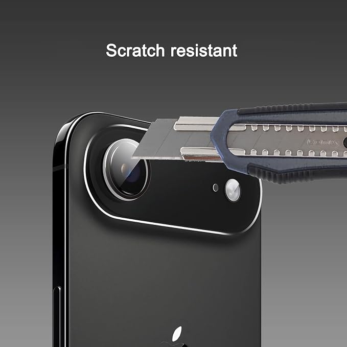 Ailun 3 Pack Camera Lens Protector for iPhone Air, Tempered Glass | Ultra HD, Anti-Scratch, Case Friendly, Does not Affect Night Shots - Image 6