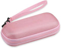 AGPTEK Carrying Case, EVA Zipper Carrying Hard Case Cover for MP3 Players | Storage Holder for Digital Voice Recorders, 3D Printing Pen, USB Cable, Earphones, Memory Cards, U Disk (Pink) by AGPTEK