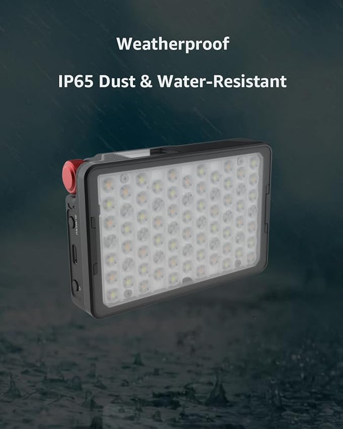 Aputure MC Pro Camera Lights,RGBWW LED Video Lights Lensed Mini LED Panel | Full Color Portable Photography Lighting,4200mAh Rechargeable Battery,APP Control, Support Magnetic Attraction - Image 5