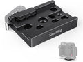 SMALLRIG Quick Release Mount Plate Clamp for Arca-Type, Lightweight Clamp | Baseplate Clamp with 1/4''-20 Threaded, 3/8''-16 Threaded and Lever by SmallRig