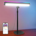 NEEWER Dual Sided RGB LED Streaming Key Light, Smart Desk Lamp Compatible with Alexa Google Assistant for Gaming Video Conference, 16 Million Colors, 2700K-7000K/CRI97+ Studio Tube Lighting, NG01 by Neewer