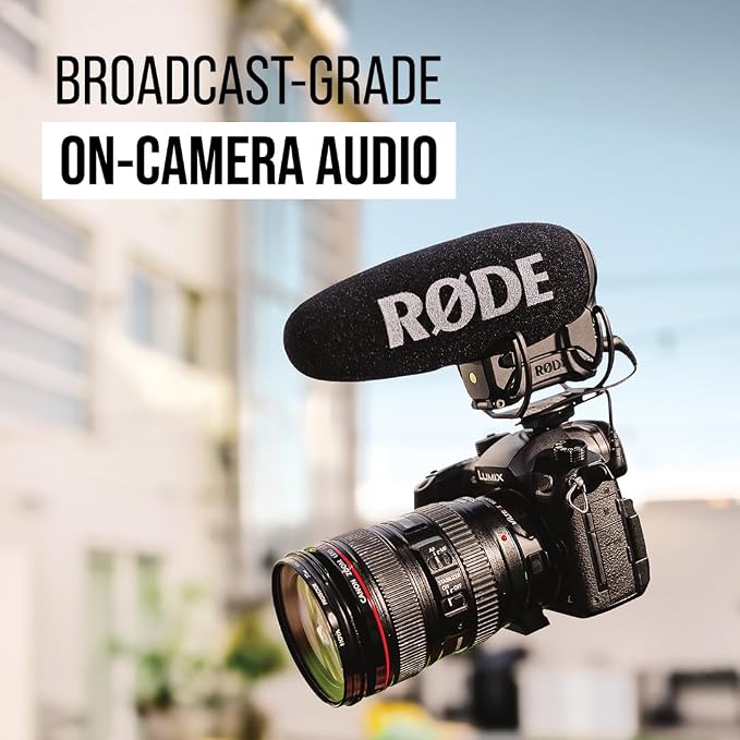 RØDE VideoMic Pro+ Premium On-camera Shotgun Microphone with High-pass Filter, High-frequency Boost, Pad, Safety Channel for Filmmaking, Content Creation and Location Recording | High-pass Filter, High-frequency Boost, Pad, Safety Channel for Filmmakin... - Image 4