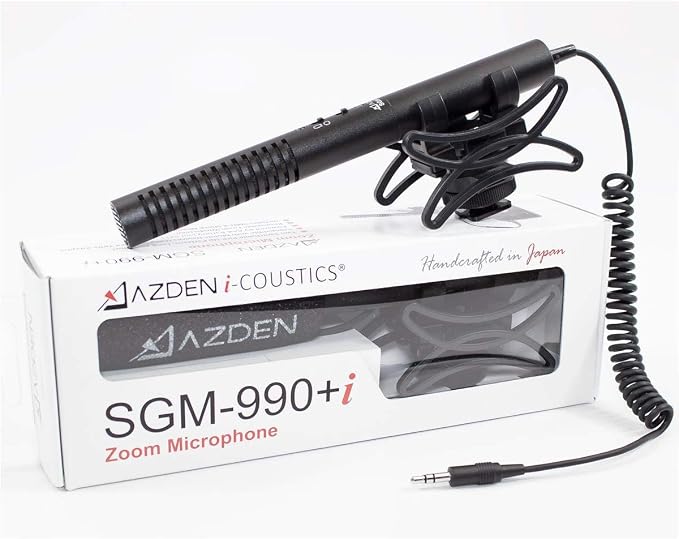 Azden SGM-990+I Supercardioid/Omni Shotgun Microphone with 2-Position Switch | 2-Position Switch - Image 2