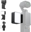 ULANZI LM001 Magnetic Fill Light for DJI Osmo Pocket 4/3/Xtra Muse, 2W 5800K LED Light with CRI ≥95, 500mAh USB C Rechargeable, IPX4 Waterproof, 3-Level Brightness, for Vlog & Outdoor by ulanzi