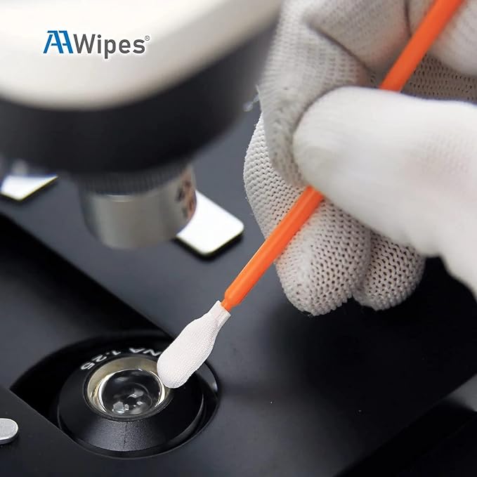 AAwipes Cleaning Swab Kit Mixed Microfiber and Foam Swab Sticks (5 Types, Total 100 Packs) for Printer, Gun, Optics Lens, Camera, Arts and Crafts, Automotive Detailing (FAC501) - Image 9
