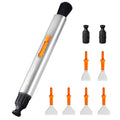 K&F CONCEPT Professional Lens Cleaning Pen for Bluetooth Earphones,Glasses | Replaceable Pen Tip,Deep Cleaning,Carbon Tip X2,APS-C X2,Full-Frame X4,Small and Portable,for Camera Filters Drone AR VR by KFCONCEPT