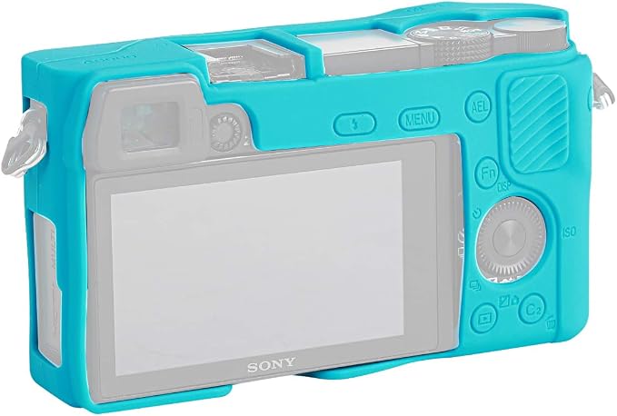 Easy Hood Case for Sony Alpha A6000 ILCE-6000 Digital Camera, Blue | Soft Silicone,Anti-Scratch,Dustproof,Shockproof,Slim Fit,Enhanced Grip,Camera Skin Protector Accessories Protective Cover - Image 7