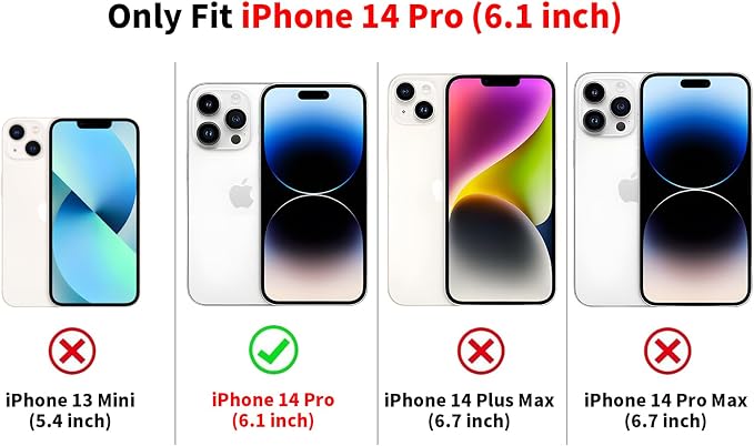 Cute Cheetah Print Phone Case for iPhone 14 Pro White Luxury Leopard Case 6.1", Aesthetic Pattern Design Cover Full Camera Lens Protective Shockproof Soft Slim TPU Funda for Women Girls - Image 2