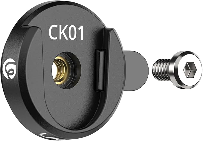 ULANZI CK01 Cka Quick Release Base Set Camera Accessories, Quick Setup Kit | with 1/4'' Screw for GoPro DJI Insta360 AKASO Action Cameras, Small Camera and Lights Super-Quick Switching - Image 7