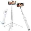 K&F CONCEPT Auto Open & Close Selfie Stick Phone Tripod Stand | 360° Rotatable Selfie Stick with 9 Button Bluetooth Remote, Extendable Automatic Tripod for Cell Phone, X96 by KFCONCEPT