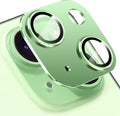 Compatible with iPhone 15 and 15 Plus Camera Lens Protector, Anti-Scratch Tempered Glass Len Screen Protector Shockproof Full Protective Camera Cover Case Friendly Lens Cover-Green by Hsefo