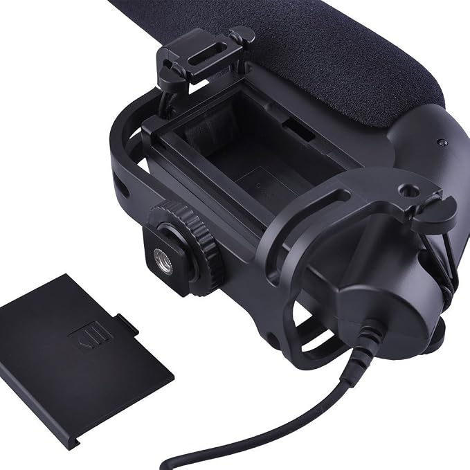 Boya BY-VM190 Professional Directional Video Condenser Shotgun Microphone for Canon Sony Pentax DSLR Camera Camcorder DV - Image 7