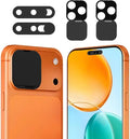 Privacy Cover, Camera Cover Compatible for iPhone 17 Pro/17 Pro Max | Protect Privacy and Security,Camera Lens Blocker Protect Security and Privacy-2Pack by MakLuen