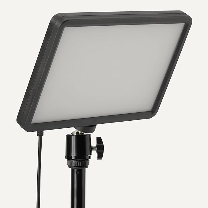 Amazon Basics 2-Pack LED Video Light, 7 Vibrant RGB Colors and 3 Color Temperatures (2500-6500K), Dimmable Lighting with 62.3-Inch Adjustable Tripod, 360° Gimbal, USB-Powered for Streaming - Image 4