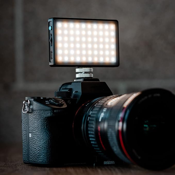 Lume Cube Bicolor Panel Mini LED Light for Professional DSLR Cameras | Adjustable Panel Mini, LCD Display | Photo and Video Lighting, Long Battery Life | Fits Sony, Nikon, Canon, Fuji, Panasonic - Image 7