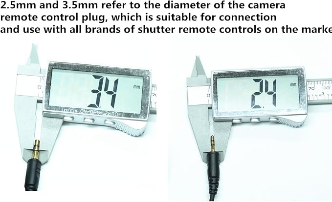 3.5mm-Micro USB Camera Remote Shutter Release Cable Wire for Samsung Accessories NX1, NX10, NX20, NX30, NX Mini, NX100, NX200, NX210, NX300, NX500, NX1000, NX1100, NX2000 for Connecting Flash Triggers - Image 9
