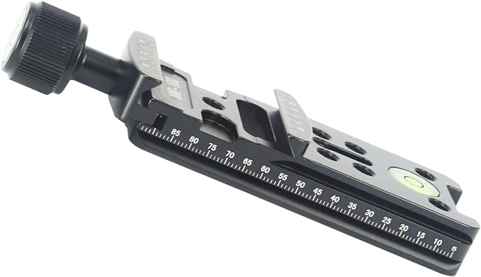 100mm Rail Nodal Slide Metal Screw Knob Clamp Quick Release Plate for Tripod Ball head Quick with RRS Arca Swiss Compatible - Image 4