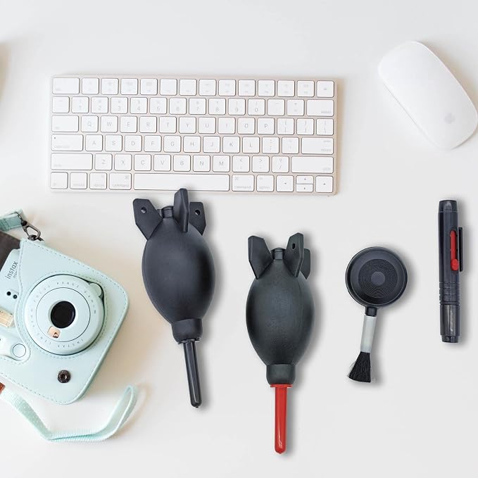Lens Cleaning Kit Contains Rubber Rocket Air Blower Duster & Cleaning Pen | Equipped with air blowers and double-ended cleaning pen, removes dust & smudges for lenses, telescopes and digital screens - Image 7
