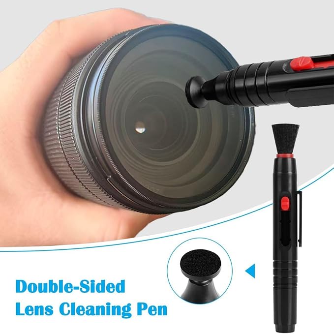 Professional Camera Cleaning Kit(38 pcs) - Including Lens Paper/Blower, APS-C Clean Swabs, Microfiber Cloths, Lens Pen, Clean Brush - DSLR Photography Accessories Lens Cleaning Kit Photographer Gifts - Image 4