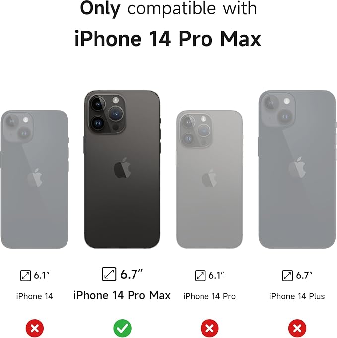SURITCH for iPhone 14 Pro Max Case with Magnetic Camera Slide Cover and Adjustable Kickstand, Compatible with MagSafe, Shockproof Bumper Case Slim Protective Cover 6.7 Inch, Lake Green - Image 2