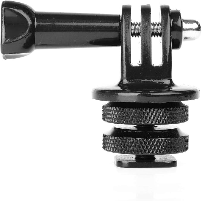 Anwenk Camera Hot Shoe Mount Adapter Compatible with GoPro Adapter Gopro Hero 7 6 5 4 Attaching on Gopro DSLR Camera or Ring Light Photography - Image 6