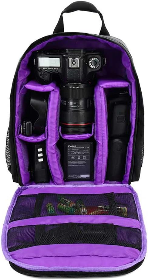 Docooler Camera Backpack Waterproof Shockproof Camping Bag Small Dslr Camera Bag Travel Rucksack Camera Bag For Canon Dslr Sony | Travel Rucksack Camera Bag for Canon Dslr Sony by Docooler