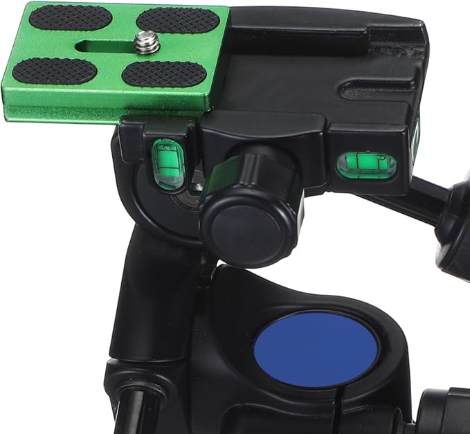 Frienda Quick Release Plate Tripod 1/4-20 DSLR,Pu50,Green | Tripod Mount Plate, Camera Tripod Mount for DSLR Camera Tripod Ball Head , Metal, 1.9 x 1.5 x 0.4 Inch - Image 6