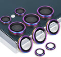 Camera Lens Protector for Samsung Galaxy S24 Ultra, Colorful | Tempered Glass, Auto-align Tray, Easy Installation, Case Friendly, Anti-Scratch, HD Clear, Ultra Slim by Rayorcon