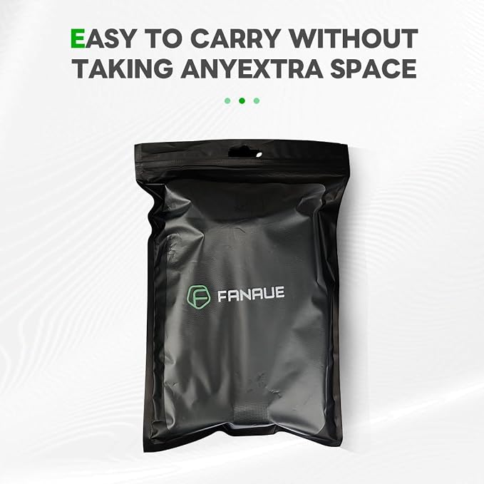 FANAUE TS-01 Tripod Stone Bag, Fit for Most, Heavy Duty Sandbag, Adjustable Buckles, Black - Image 9